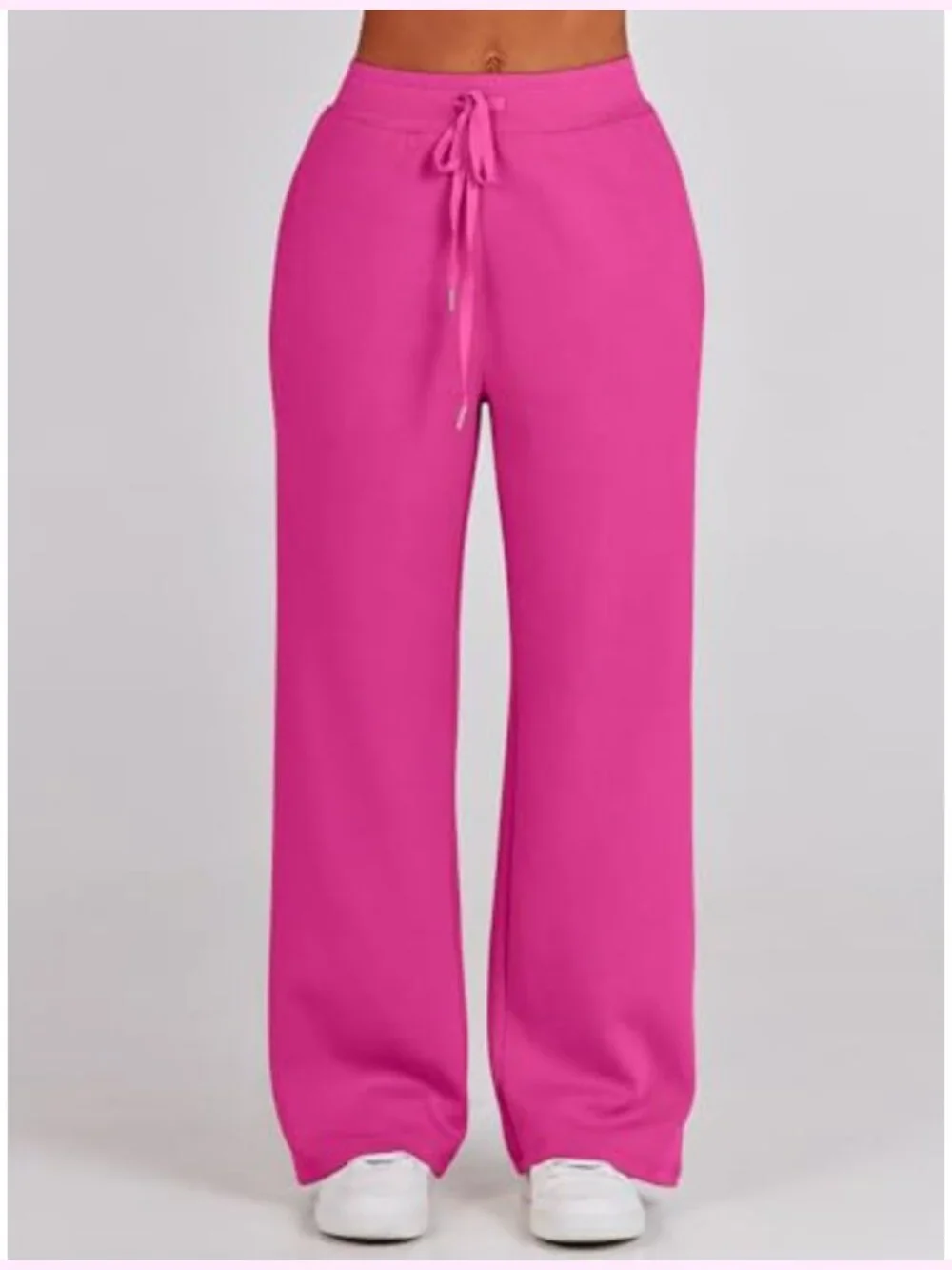 2 Piece Outfit Half Zip Sweatshirt Wide Leg Pants Lounge Matching Sets Sweatsuit